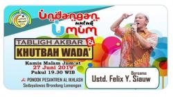 PCNU Lamongan Tolak Kehadiran Felix Siauw untuk Ceramah di Tablig Akbar<