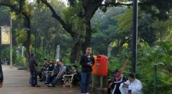 Massa Alumni 212 Berdatangan ke Kawasan Patung Kuda Pagi Ini