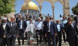 Presiden Cile Kunjungi Kompleks Masjid Al Aqsa, Israel Geram