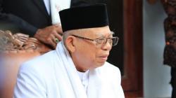 Ma’ruf Amin Disambut Santri dan Keluarga dengan Lantunan Selawat Badar di Serang