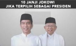 Ditetapkan KPU sebagai Presiden Terpilih, Berikut 10 Janji Jokowi