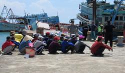 Penyidik KKP Terima 1 Kapal Ilegal Asal Vietnam yang Ditangkap Bakamla di Kepri