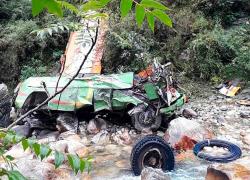 Bus Jatuh ke Jurang di India, 20 Orang Tewas dan 10 Luka Parah