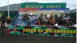 160 Senjata Hasil Satgas Operasi di Wilayah Kaltara Dimusnahkan