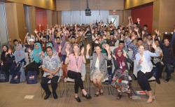 Dubes AS Sambut Kunjungan Santri dan Kiai Madrasah Digital Garut