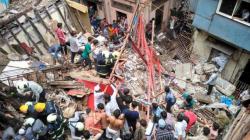 Gedung Tempat Tinggal Ambruk Diguyur Hujan, 11 Orang Tewas termasuk 8 Anak