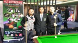Indonesia Sekali Menang di Hari Pertama Hi End Billiard Open Championship 2019