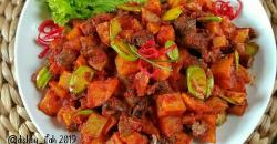Perut Lapar Bikin Sambal Goreng Kentang Ati, Lebih Lezat Ditambah Pete Goreng