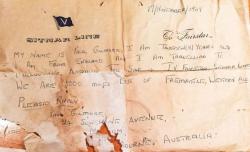 Bocah 9 Tahun Temukan Botol Berisi Pesan yang Dibuat 50 Tahun Lalu