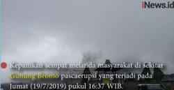 Video Detik-Detik Kepanikan Warga saat Gunung Bromo Meletus