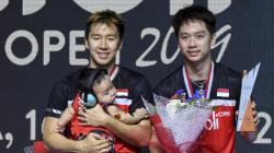 Juara Indonesia Open 2019, Kevin/Marcus: Kami Beruntung di Game Pertama