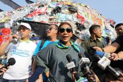 Kampanye Tolak Plastik, Menteri Susi: Pembuang Sampah ke Laut, Tenggelamkan