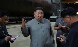 Korsel-AS Bersiap Latihan Perang, Kim Jong Un Pamer Kapal Selam Baru