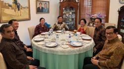 Momen Prabowo-Megawati Satu Meja Makan Siang Bersama