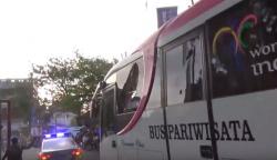Diteror Petasan, Bus Rombongan Tim Persija juga Diserang Suporter PSM Makassar