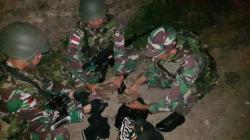 Satgas Pamtas Amankan 8 Paket Ganja di Jalan Poros Keerom-Abepura, Pemilik Kabur