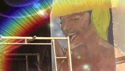 32 Tiang Tol Wiyoto Wiyono Jadi Kanvas Seniman Mural Sambut HUT RI Ke-74