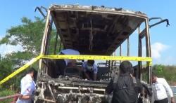 Bus Pariwisata Terbakar, 45 Orang Tewas termasuk 12 Anak