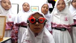 6.000 Pelajar SD Muhammadiyah se-Surabaya Periksa Mata Gratis