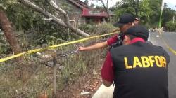 Kasus Ledakan Kabel SUTET di Gunungpati, Tim Labfor Polri Periksa Ranting Pohon