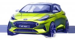 Hyundai Bocorkan Sketsa City Car i10 Generasi Terbaru, Tampil Lebih Agresif