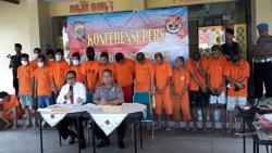 Polda DIY Tangkap 32 Tersangka dari 27 Kasus Kejahatan Selama Operasi Curat 2019