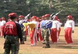 Cerita Calon Paskibraka Berlatih bersama Paspampres Jelang HUT Kemerdekaan RI