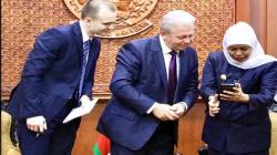 Gubernur Khofifah Buka Peluang Kerja Sama Hasil Laut dengan Belarus