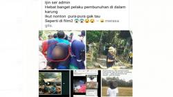 Sebelum Ditangkap, 1 Pelaku Ikut Saksikan Olah TKP Kasus Mayat Dalam Karung
