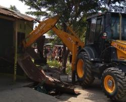 2 Rumah Diduga Sarang Narkoba dan Maksiat di Jalan Jermal 15 Medan Dibongkar