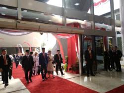 Sidang Tahunan MPR RI, Jokowi Tiba di Gedung Nusantara Kompleks Parlemen