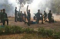 Begini 17 Dentuman Meriam saat Detik-Detik Proklamasi HUT ke-74 RI