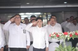 Peringati HUT ke-74 RI, BUMN Gelar Upacara Kemerdekaan di Kementerian BUMN