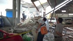 Dentuman Keras Hancurkan 1 Rumah di Kuala Tungkal Jambi, Pemiliknya Luka Bakar