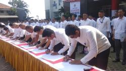 254 Pegawai LPSK Berikrar dan Tandatangani Pakta Integritas Antikorupsi