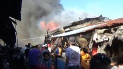 Ratusan Kios di Pasar Serasi Kotamobagu Ludes Terbakar, Kerugian Miliaran Rupiah