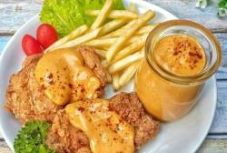Inspirasi Membuat Ayam Goreng Saus Keju ala Restoran 