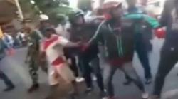 Rebutan Lokasi Jemputan, Ojek Pangkalan dan Ojol Ribut di Stasiun Gondangdia