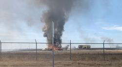 Pesawat Jet Pribadi Angkut 10 Orang Terbakar Setelah Gagal Lepas Landas di AS