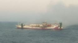 KM Santika Nusantara Terbakar di Perairan Masalembu, Tidak Ada Korban Jiwa