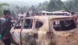 Video Penemuan 2 Jasad dalam Mobil Terbakar di Sukabumi, Diduga Korban Dibunuh