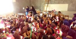 MNC Peduli dan POC Indonesia Rayakan HUT RI di Kampung Cijantur Bogor