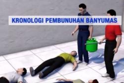Video Prarekonstruksi Pembunuhan Sadis 4 Anggota Keluarga di Banyumas