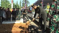 Kasdam II Sriwijaya Pimpin Pemakaman Militer Sertu Anumerta Rikson di Prabumulih