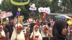 Puluhan Ribu Santri TPQ di Kebumen Pawai Taaruf Meriahkan Tahun Baru Islam