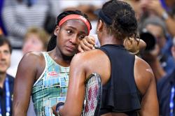 Petenis Amerika Menangis Usai Dikalahkan Naomi Osaka