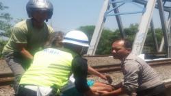 Diteriaki Jangan Melintas, Pria Paruh Baya di Sleman Diserempet KA Prameks