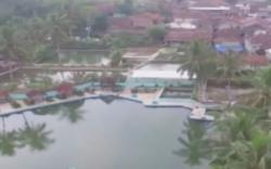 Kejernihan Air di Wisata Cikoromoy Perkampungan Padat Penduduk Viral di Medsos