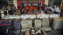 Polres Bintan Amankan 118 Kg Sabu asal Malaysia