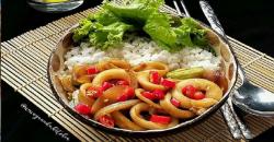 Resep Rice Bowl Cumi Teriyaki ala Rumahan, Manu Simpel Khas Jepang